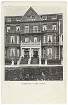 Lewis Crescent Granville Court Hotel printed card  [PC]